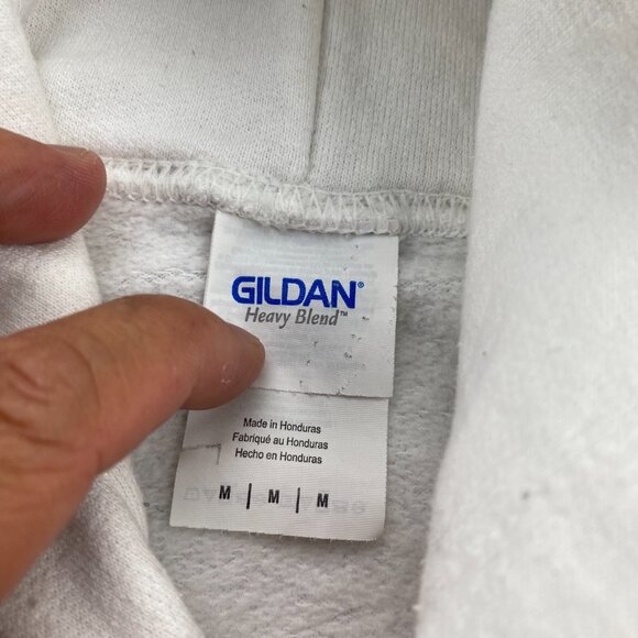 Victoria British Columbia Canada Hoodie Sweater Men Medium M White Activewear - Picture 6 of 10